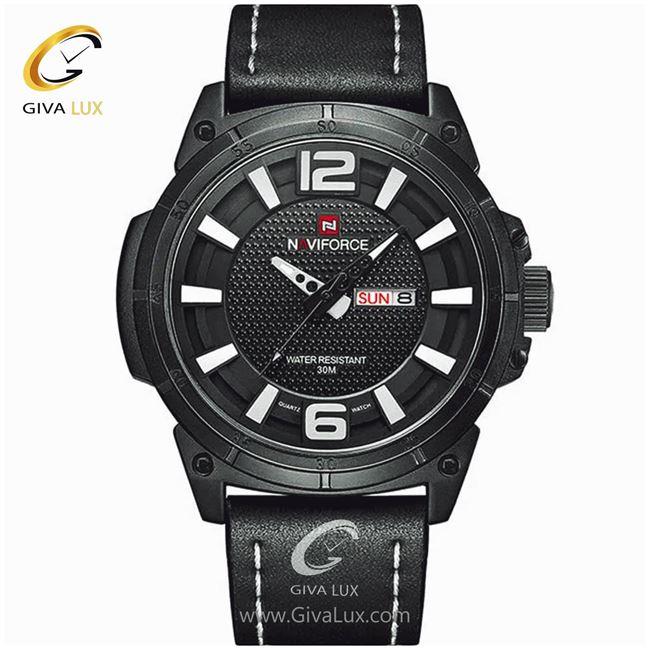 ساعت مچی مردانه بند برزنتی ناوی فورس  مدل NF9066M